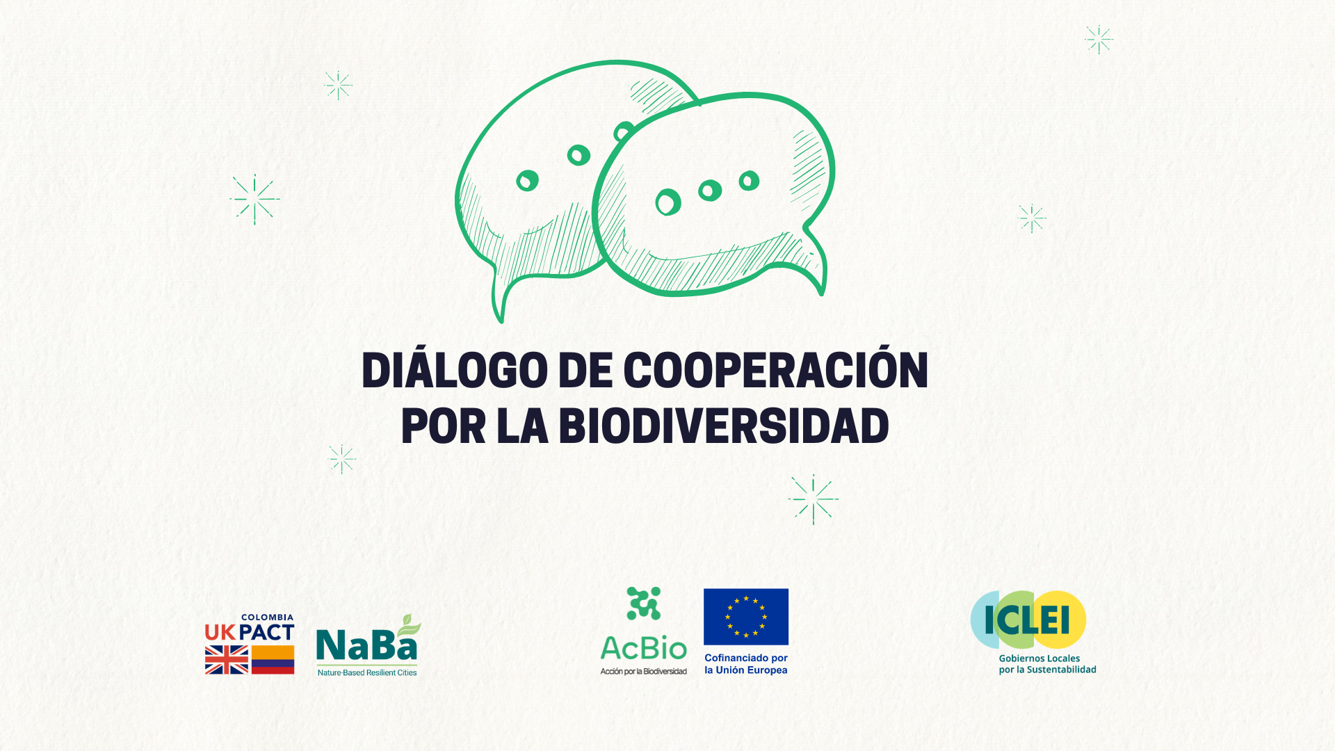 Inscripciones abiertas al Diálogo de Cooperación por la Biodiversidad