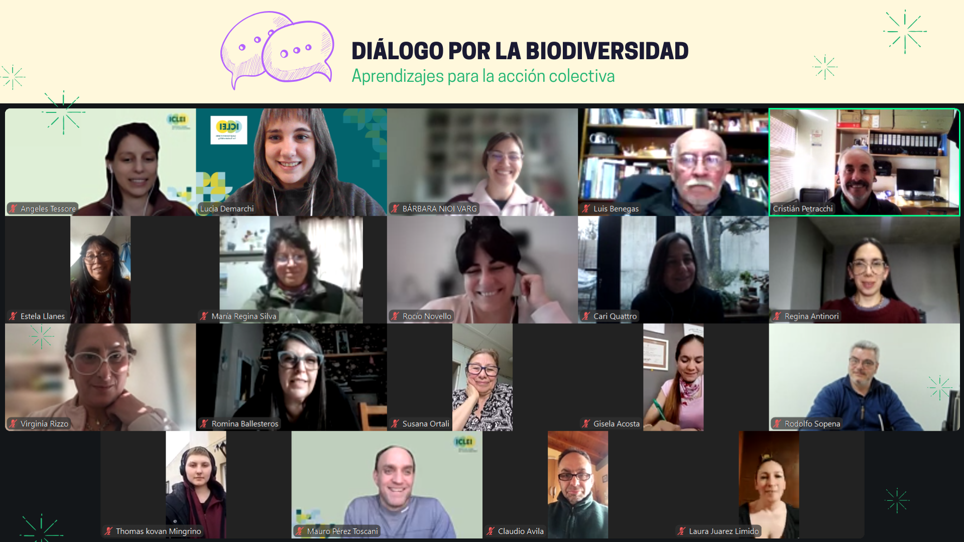 Diálogo por la Biodiversidad: Aprendizajes para la acción colectiva