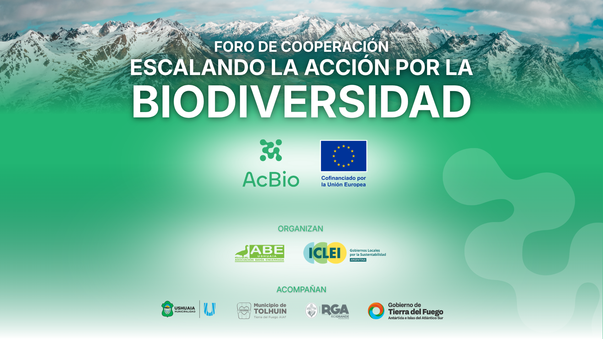 AcBio cierra con un Foro de Cooperación por la Biodiversidad en Tierra del Fuego